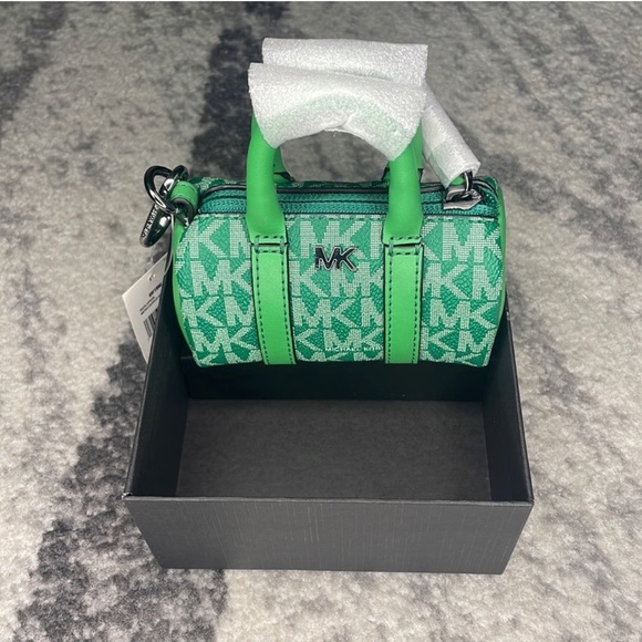 NWT Michael Kors Micro Duffle/ Key Fob - Picture 3 of 6